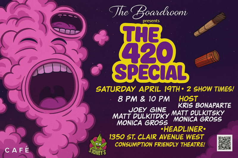 St Clair Boardroom Comedy Club Toronto