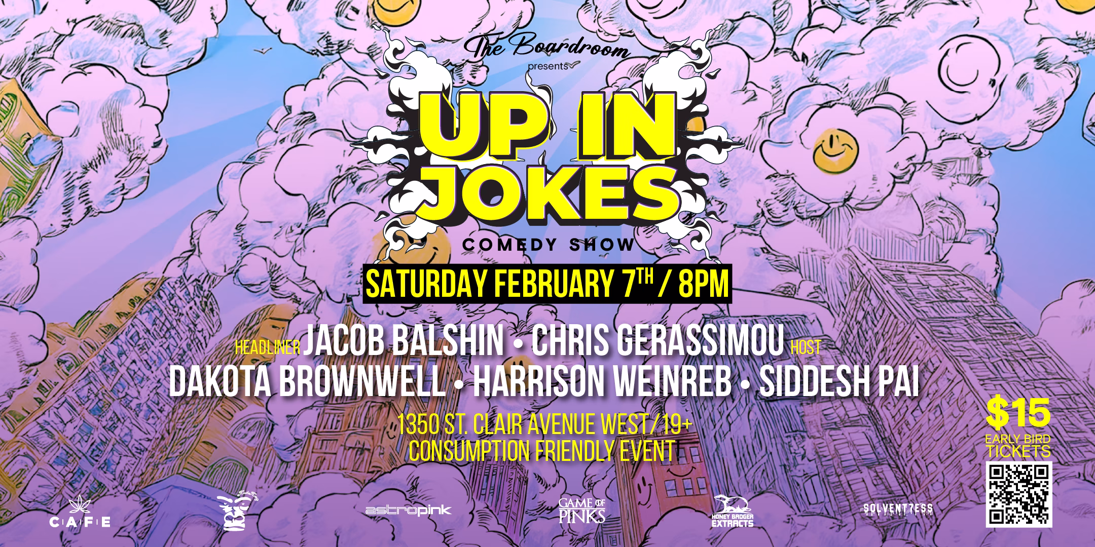 The Boardroom Toronto Comedy Club Up in Jokes